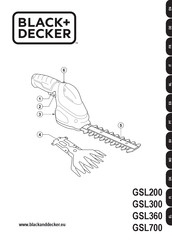Black & Decker GSL200 Bedienungsanleitung