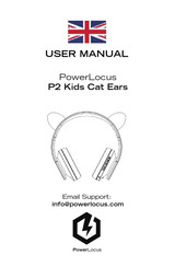 PowerLocus P2 Kids Cat Ears Bedienungsanleitung