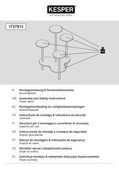 Kesper 1727813 Montageanleitung & Sicherheitshinweise