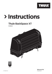 Thule BackSpace XT Bedienungsanleitung