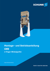 SCHUNK GWB 100 Montage- Und Betriebsanleitung
