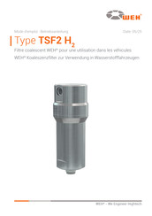 Weh TSF2 H2 Betriebsanleitung