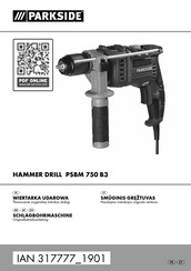 Parkside PSBM 750 B3 Originalbetriebsanleitung