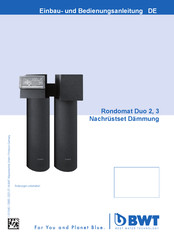 BWT Rondomat Duo 3 Einbau- Und Bedienungsanleitung