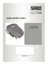 Sabo MOWiT 500 F Betriebsanleitung