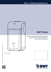BWT Perla seta Einbau- Und Bedienungsanleitung