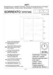 Lc SORRENTO 10707300 Montageanweisung
