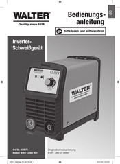 Walter WWS-120B2-K01 Bedienungsanleitung