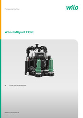 Wilo Wilo-EMUport CORE Einbau- Und Betriebsanleitung