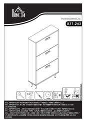 Homcom 837-243 Bedienungsanleitung