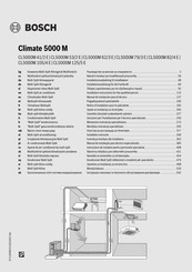 Bosch Climate 5000 M Installationsanleitung