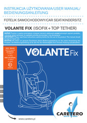 Caretero VOLANTE FIX Bedienungsanleitung