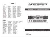 Mcgrey PK-6110USB Bedienungsanleitung