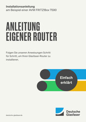 AVM FRITZ!Box 7590 Installationsanleitung