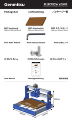 Genmitsu 3018-PROVer V2 Montageanleitung