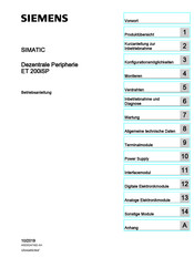 Siemens SIMATIC ET 200iSP Betriebsanleitung