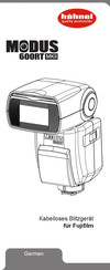 Hahnel Modus 600RT Bedienungsanleitung