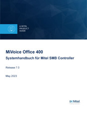 Mitel MiVoice Office 400 Systemhandbuch