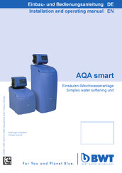 BWT AQA smart C Einbau- Und Bedienungsanleitung