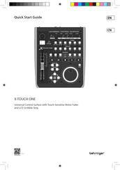 Behringer X-TOUCH Bedienungsanleitung