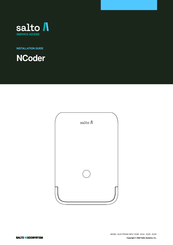 Salto NCoder Installationsanleitung