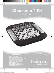 LEXIBOOK CG1335 Bedienungsanleitung