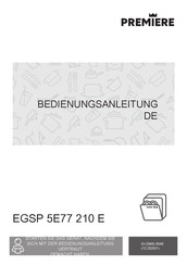 premiere EGSP 5E77 210 E Bedienungsanleitung