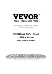 Vevor HAP1100 Benutzerhandbuch
