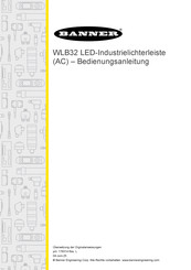 Banner WLB32 Bedienungsanleitung
