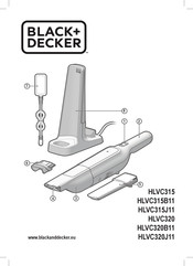 Black & Decker HLVC315 Bersetzt Von Den Originalanweisungen