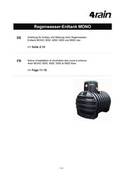 4rain MONO 6800 Anleitung Für Einbau Und Wartung