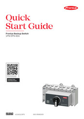 Fronius Backup Switch 3PN-63A Bedienungsanleitung