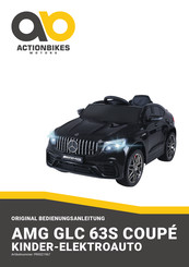 Actionbikes AMG GLC 63S Original Bedienungsanleitung