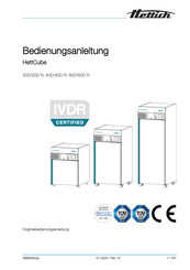 Hettich HettCube 400 R Bedienungsanleitung