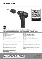 Parkside Performance PBSPA 12 C3 Originalbetriebsanleitung