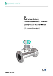 CS Instruments Compressor Master Meter CMM 500 Betriebsanleitung