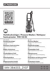 Parkside PHD 135 D5 Originalbetriebsanleitung