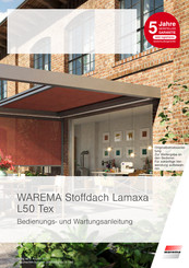 WAREMA Lamaxa L50 Tex Bedienungs- Und Wartungsanleitung