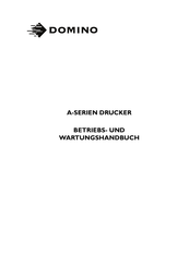 Domino A-Serie Betriebs- Und Wartungshandbuch