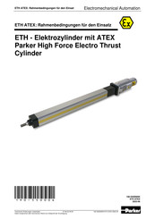 Parker ETH050 Bedienungsanleitung