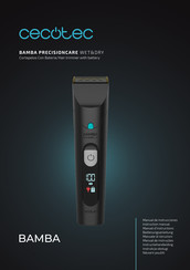 Cecotec BAMBA PRECISIONCARE WET&DRY Bedienungsanleitung