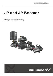 Grundfos JP Booster Serie Montage- Und Betriebsanleitung