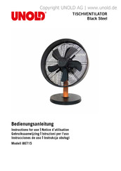 Unold 86715 Bedienungsanleitung