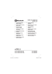 EINHELL 21044 Originalbetriebsanleitung