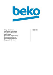 Beko HS221520 Gebrauchsanweisung
