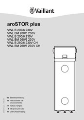 Vaillant 8000033203 Betriebsanleitung
