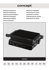 Concept GE3600 Bedienungsanleitung
