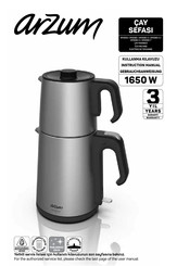 Arzum AR3080 Gebrauchsanweisung