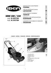 IBEA SERIE 500 Bedienungs- Und Wartungsanleitung