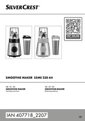 Silvercrest 407718 2207 Bedienungsanleitung